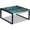 vidaXL Table basse Bois de r&eacute;cup&eacute;ration massif 80x80x40 cm