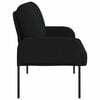 vidaXL Canap&eacute;s avec coussin 110cm Noir Contreplaqu&eacute;