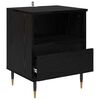 vidaXL Cabinet de chevet Ch&ecirc;ne noir 40 x 35 x 50 cm Bois d'ing&eacute;nierie