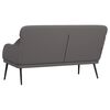 vidaXL Banc Gris 110x76x80 cm Similicuir