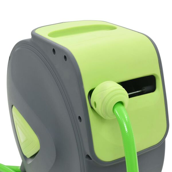 vidaXL Enrouleur mural automatique pour tuyau rétractable 20+2 m