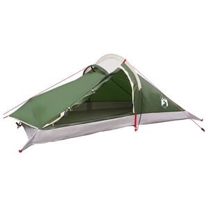 vidaXL Tente de randonn&eacute;e 2 personne Vert