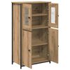 vidaXL Haut Armoire Ch&ecirc;ne artisanal 62 x 32 x 106,5 cm