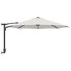 vidaXL Parasol de jardin Sable 248 x 248 x 148 cm Polyester et Acier
