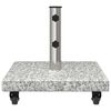 vidaXL Pied de parasol Gris 45 x 45 x 45 cm Granite