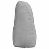 vidaXL Coussin de Dos Gris nuage 80 x 24 x 50 cm tissu