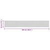 vidaXL Tapis rectangulaire marron 70x500 cm bambou