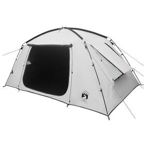 vidaXL Tente Cabane Blanc Occultant 400 x 210 x 180 cm Polyester