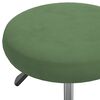 vidaXL Chaise de salle &agrave; manger Vert fonc&eacute; Velours