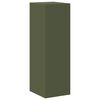 vidaXL Cabinet de Dossier 2 pcs Vert olive 44 x 50 x 139 cm