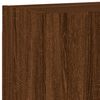 vidaXL Unit&eacute;s murales TV 4 pcs ch&ecirc;ne marron bois d'ing&eacute;nierie