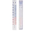 Esschert Design Thermom&egrave;tre mural sur plaque 90 cm TH9