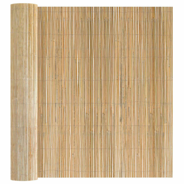 vidaXL Cl&ocirc;ture en bambou Naturel 400 x 180 cm Bambou