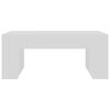 vidaXL Table basse blanc 100x60x42 cm bois d'ingénierie