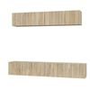 vidaXL Ensemble de meubles TV 5 pcs Ch&ecirc;ne sonoma Bois d'ing&eacute;nierie