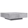 vidaXL Table basse gris b&eacute;ton 100x100x31 cm bois d'ing&eacute;nierie