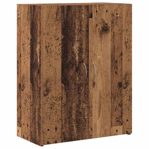 vidaXL Cabinet de Bureau Bois ancien 70 x 32 x 77.5 cm