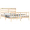 vidaXL Cadre de lit sans matelas 160x200 cm bois massif de pin