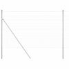 vidaXL Cl&ocirc;ture en fil soud&eacute; pour sol 50 x 1,5 m Acier galvanis&eacute; Maille