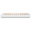 vidaXL Cadre de lit sans matelas blanc 150x200 cm