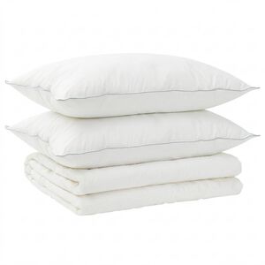 vidaXL Ensemble de couette et d'oreiller 3 pc 200x200 cm &Eacute;t&eacute; 200 GSM