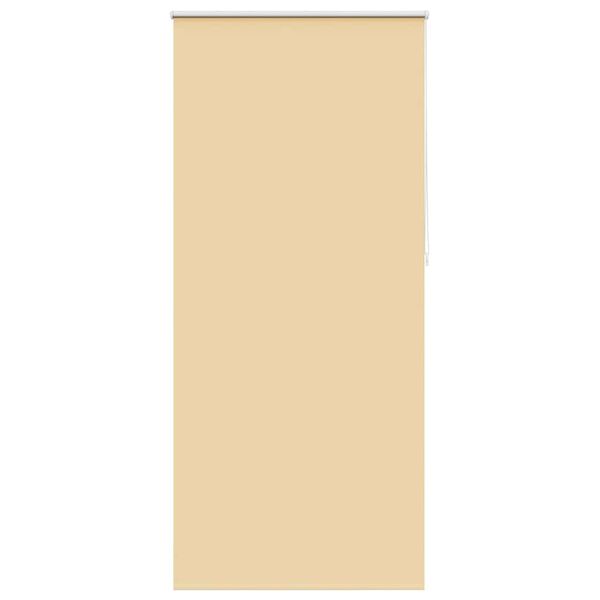 vidaXL Store enrouleur occultant 104,4 x 230 cm, largeur du tissu 100 cm, beige