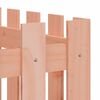 vidaXL Lit sur&eacute;lev&eacute; de jardin design de cl&ocirc;ture bois douglas massif