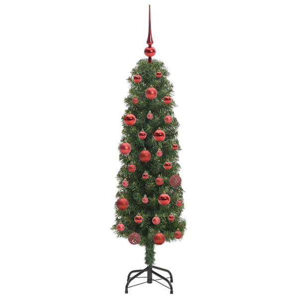 vidaXL Sapin de No&euml;l artificiel Vert 150 cm PVC et acier et plastique