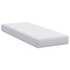 vidaXL Matelas Blanc 80 x 200 cm Ressort ensach&eacute;