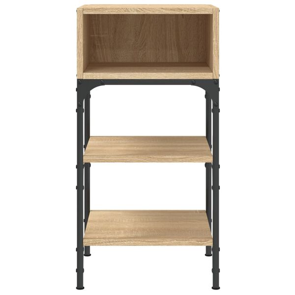 vidaXL Table de chevet chêne sonoma 35x34,5x70 cm bois d'ingénierie