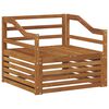 vidaXL Canap&eacute; d&rsquo;ext&eacute;rieur Naturel