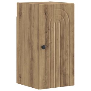 vidaXL Armoire murale de salle de bain ALKMAAR Ch&ecirc;ne artisanal