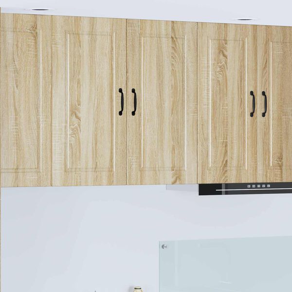 vidaXL Armoire de cuisine avec &eacute;tag&egrave;re Ch&ecirc;ne Sonoma 80 x 31 x 80 cm