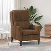 vidaXL fauteuil Marron Simili cuir
