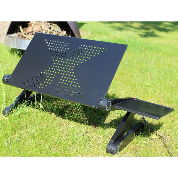 United Entertainment Support d'ordinateur multifonctionnel Noir