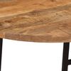 vidaXL Tables basses gigognes 3 pcs bois massif de manguier et fer