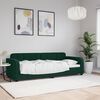 vidaXL Lit de repos sans matelas vert fonc&eacute; 80x200 cm velours