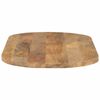 vidaXL Dessus de table 140x50x3,8 cm ovale bois massif de manguier