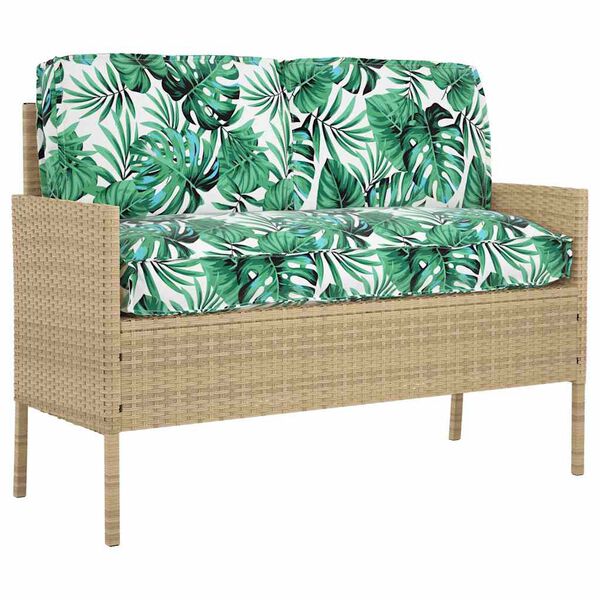 vidaXL Ensemble de coussins Feuille 3 pcs Motif feuille Tissu Oxford