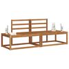 vidaXL Ensemble de canap&eacute;s d'ext&eacute;rieur 2 pcs Naturel