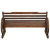 vidaXL Banc de jardin 142 cm Bois de sapin massif