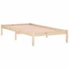 vidaXL Cadre de lit sans matelas 100x190 cm bois de pin massif