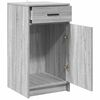 vidaXL Buffet Sonoma gris 40 x 40.5 x 75 cm Bois d'ingénierie