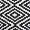 vidaXL Tapis d'extérieur ARAKIL Blanc et noir 190x290 cm PP