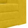 vidaXL Canap&eacute;-Lit 60cm Jaune Velours