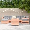 vidaXL Salon de jardin 7 pcs bois massif sapin de douglas