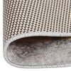 vidaXL Tapis lavable &phi;120 cm gris