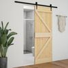 vidaXL Porte 90x210 cm Bois de pin massif