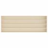 vidaXL Vitrine Murale Beige 100 x 8,5 x 36 cm Bois d'ing&eacute;nierie