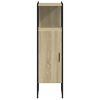 vidaXL Armoire de salle de bain ch&ecirc;ne sonoma 33x33x120,5 cm